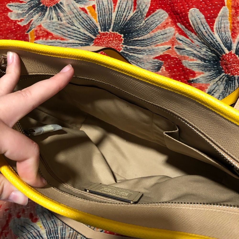 Coach Color Block Zip Tote - image 5